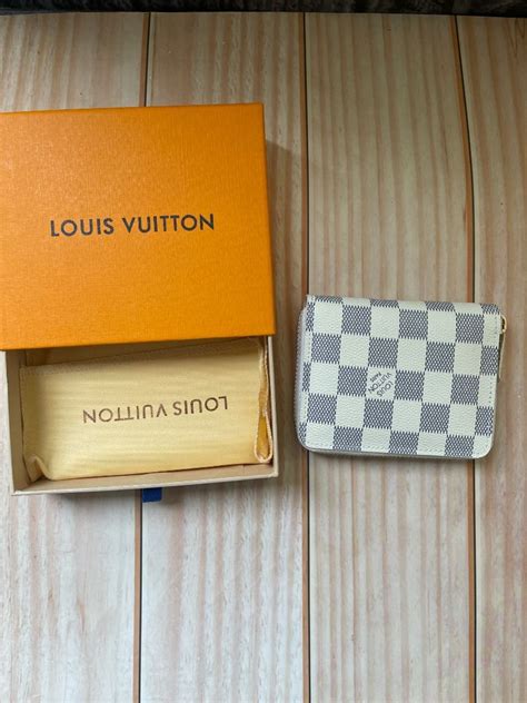 white louis vuitton wallet case|louis vuitton wallet white checkered.